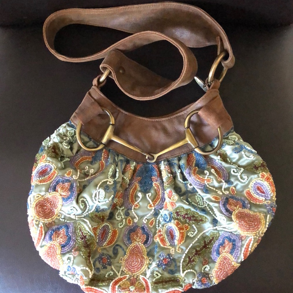 Mary Frances Charmed Life beaded bag NWOT